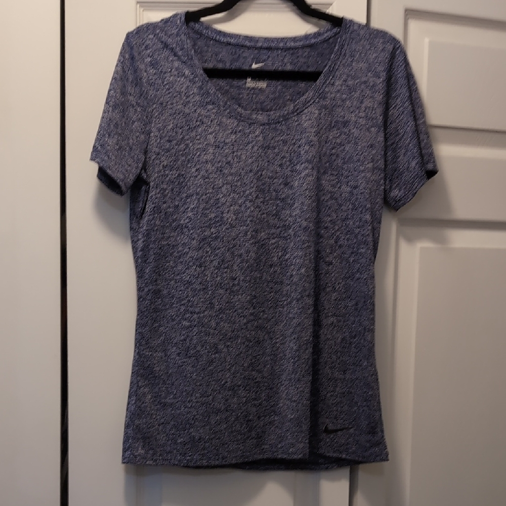 Nike Women's Heathered Navy Tee